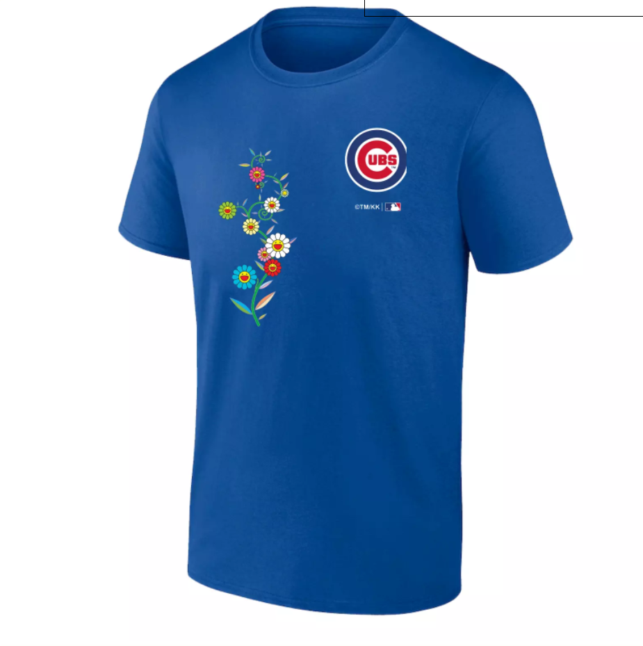 Men Chicago Cubs blank blue 2025 MLB T shirts 53->mlb t-shirts->Sports Accessory